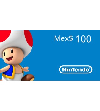 eShop Prepaid Card MXN 100 Region: MEXICO Nintendo eShop Key 